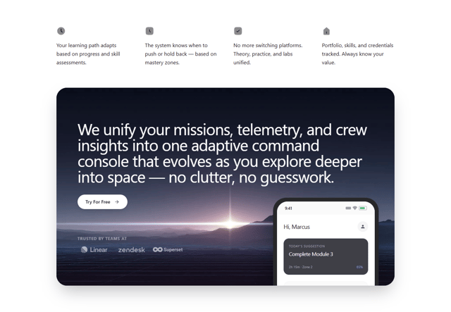 Feature Grid CTA