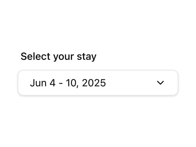 Calendar with little-date — shadcn event calendar component for React & Tailwind by shadcn