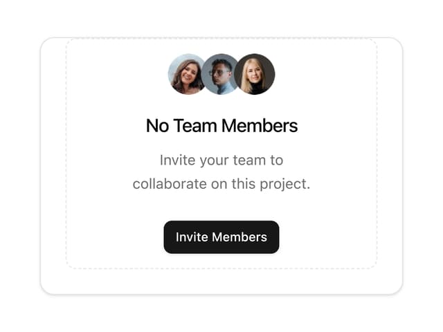 Invite Member Card — Team component for React & Tailwind by ShadcnSpace