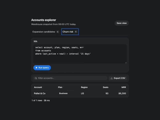 Uai Blocks Data Explorer