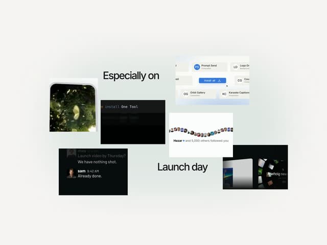 Reel Collage — React component for Tailwind & Next.js by snapcn