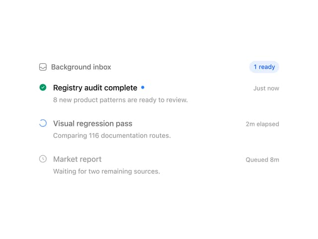 Background Inbox — AI Chat component for React & Tailwind by Syed Hasnain