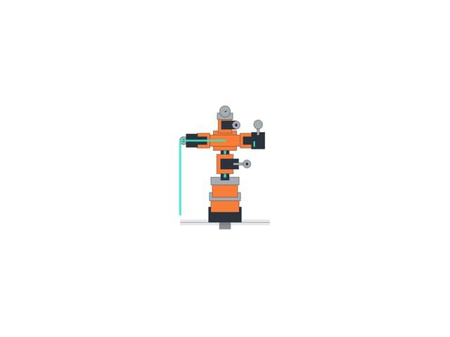 Wellhead Tree — SVG component for React & Tailwind by timmikeladze