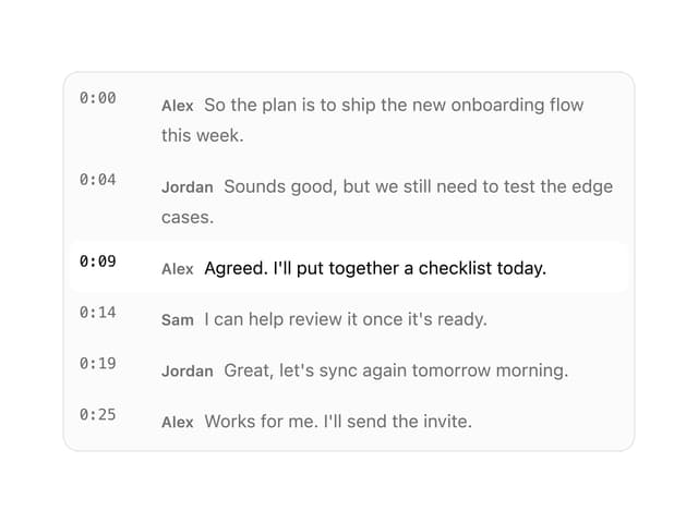Transcript Viewer