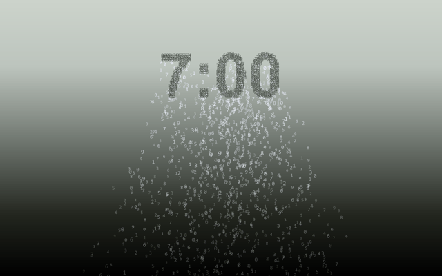 ScatterClock