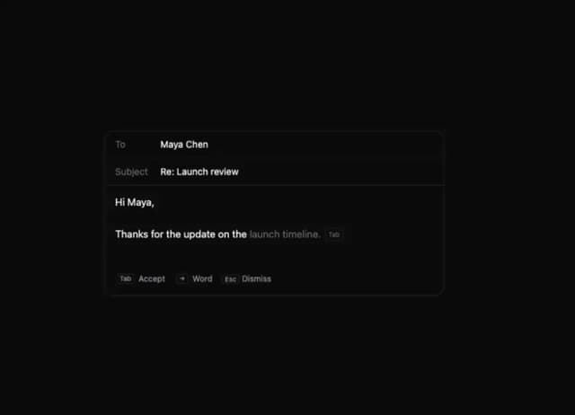 Kokonut UI AI Autocomplete — React component for Tailwind & Next.js by Kokonut UI