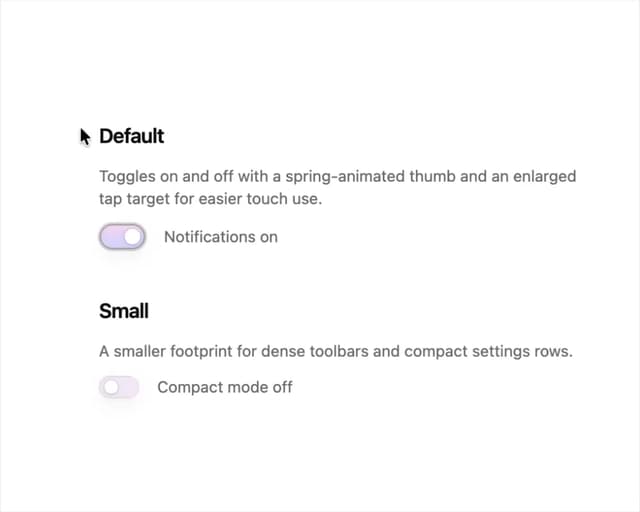 Halo Switch — Base UI component for React & Tailwind by cult/ui
