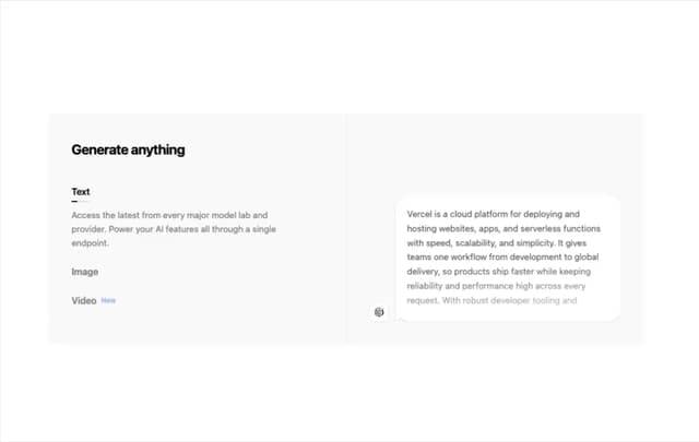 Tabs Illustration Vercel — Feature Showcase component for React & Tailwind by cult/ui