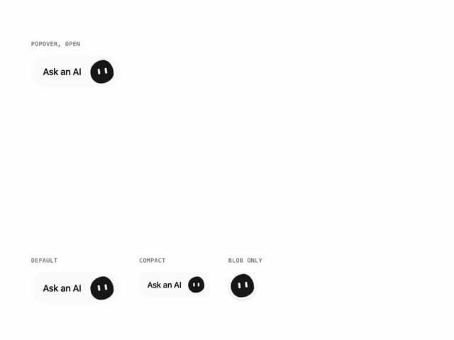 Ask AI — AI Chat component for React & Tailwind by Akoder