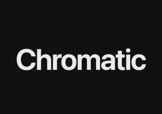BJORK Chromatic text — Interactive component for React & Tailwind by Isaiah