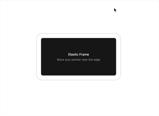 Elastic Frame — React component for Tailwind & Next.js by Isaiah