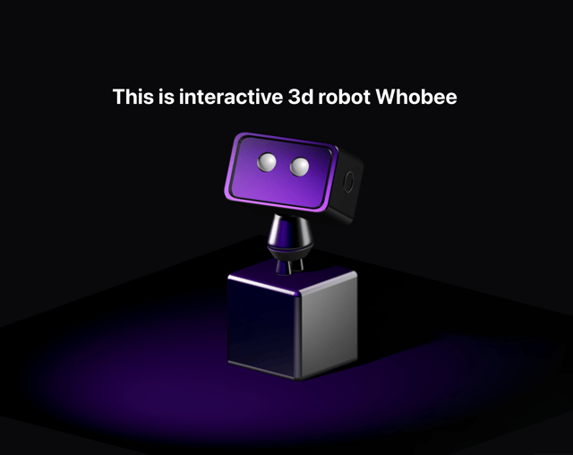 Interactive 3D Robot