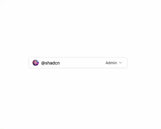 Member Role Input Group — Input Group component for React & Tailwind by Sean Hello