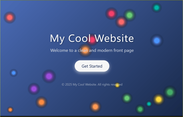 bubble-12@ - React & Next.js website template by monu raja