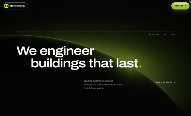 Construction Consultancy Landing Page - React & Next.js website template by Hossain Jahed