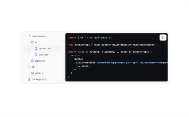 Tree Code Viewer — File Tree component for React & Tailwind by ui layout