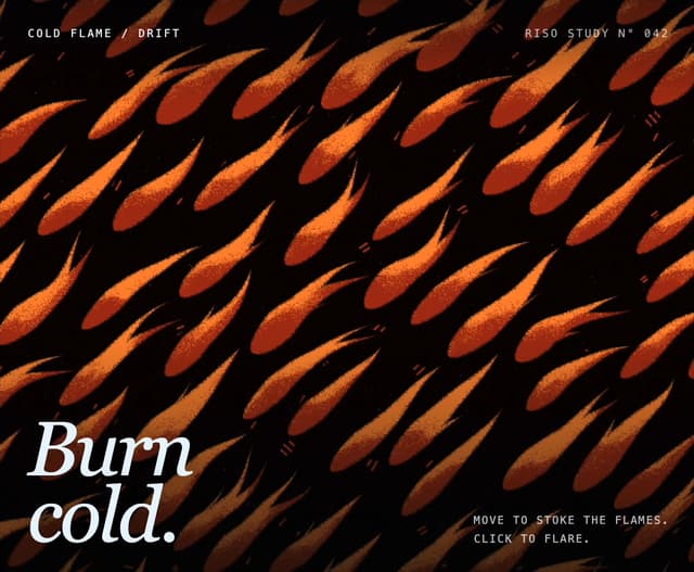 Grainy Flame Shader Background — Grain component for React & Tailwind by Kedhareswer Naidu