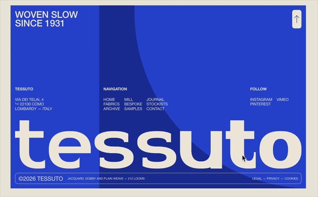 Giant Wordmark Footer — React component for Tailwind & Next.js by Kedhareswer Naidu
