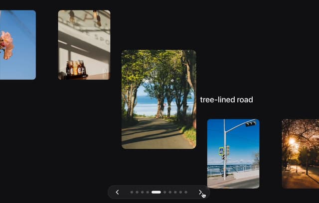 Staircase Image Carousel — React component for Tailwind & Next.js by Kedhareswer Naidu