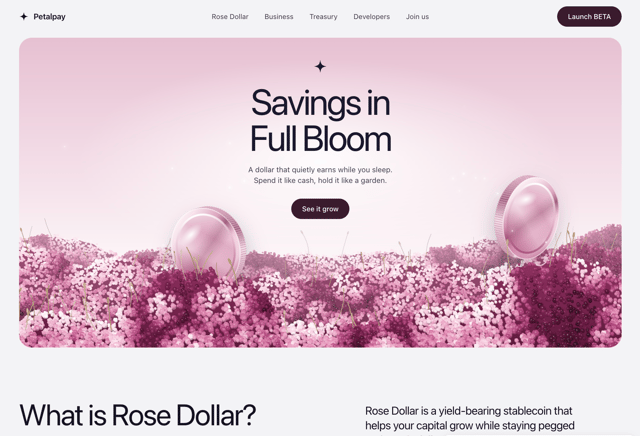 Fintech Landing Page Template with Flower Meadow Hero - React & Next.js website template by Kedhareswer Naidu