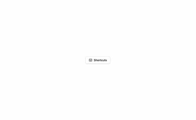 Keyboard Shortcuts Sheet — Dialog component for React & Tailwind by Cnippet