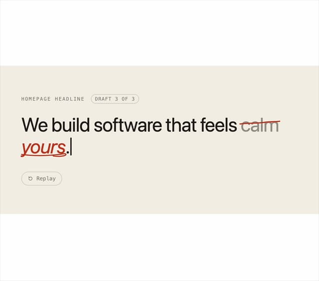 Second Draft Text — Scroll Trigger component for React & Tailwind by ham7a311