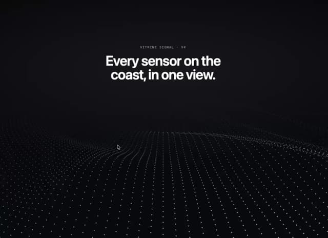 Wave Mesh — Ambient component for React & Tailwind by ham7a311