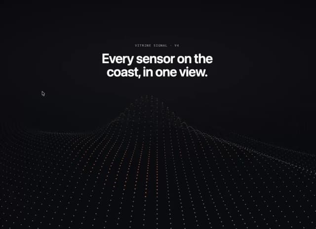 Wave Mesh — dot component for React & Tailwind by ham7a311