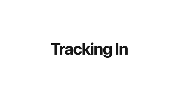 Tracking In