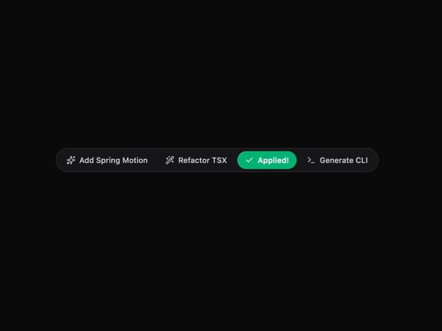 AI Floating Toolbar — AI Chat component for React & Tailwind by Subhan Uddin