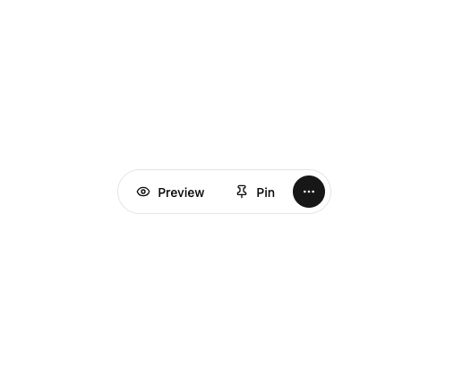 Overflow Actions — Menu component for React & Tailwind by Saurabh