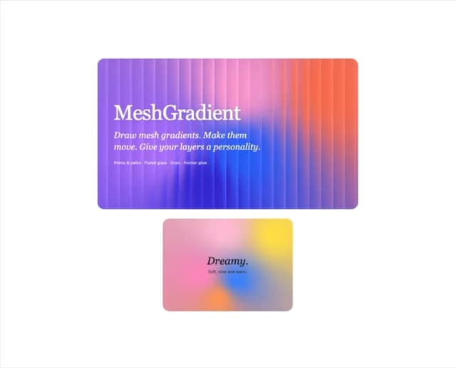 Mesh Gradient — Gradient component for React & Tailwind by Prayani