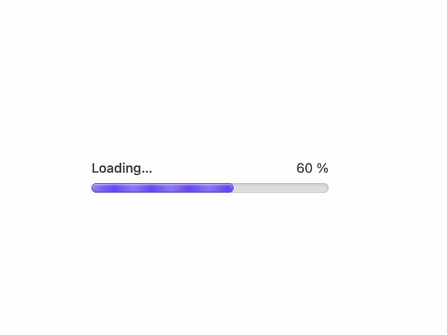 Progress Bar — React Aria component for React & Tailwind by py_ets