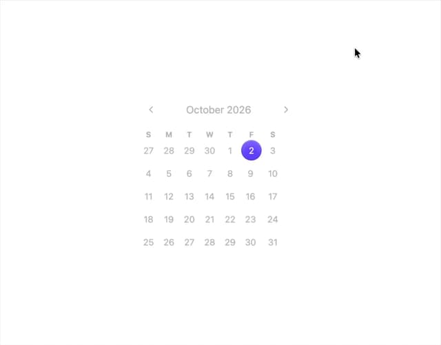 Range Calendar — React component for Tailwind & Next.js by py_ets