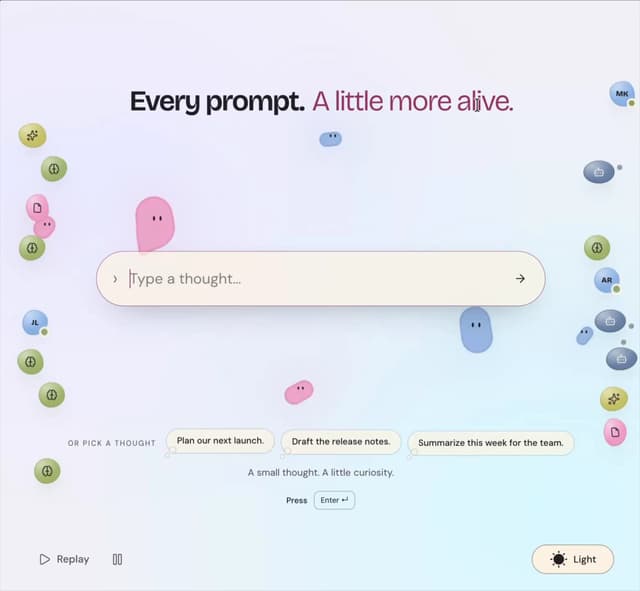 Prompt Bond — AI Chat component for React & Tailwind by Sanjay Kumar