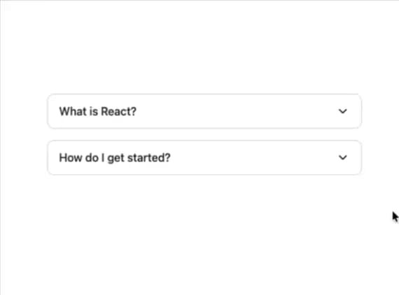 Collapsible — Disclosure component for React & Tailwind by Abraham