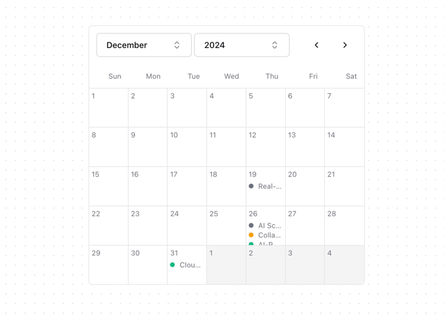 Calendar