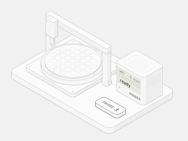 Wafer Prober Figure — Interactive component for React & Tailwind by aadilghani1