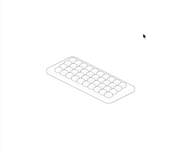 Keys — 3D component for React & Tailwind by abhishek-mallick