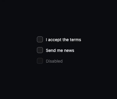 Checkbox