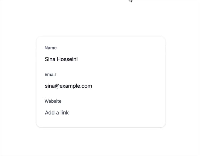 Inline Edit — Inline Edit component for React & Tailwind by ebnsina