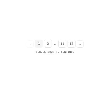Pagination V2 — Scroll Area component for React & Tailwind by f0rextasy