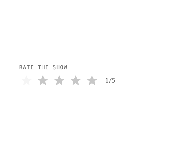 Star Rating Input — Rating component for React & Tailwind by f0rextasy