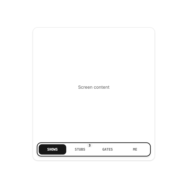 Tabbar V2 — Badge component for React & Tailwind by f0rextasy