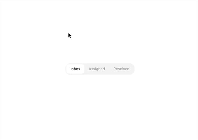 Segmented Control — Navigation Menu component for React & Tailwind by halaska-studio