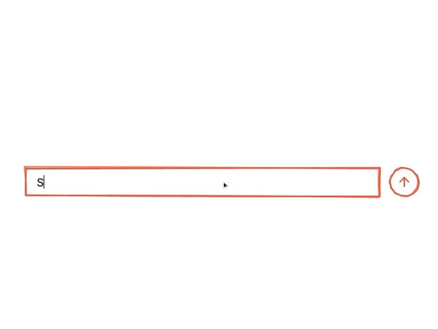 Sketch Prompt Input — Hand Drawn component for React & Tailwind by kanchanasw