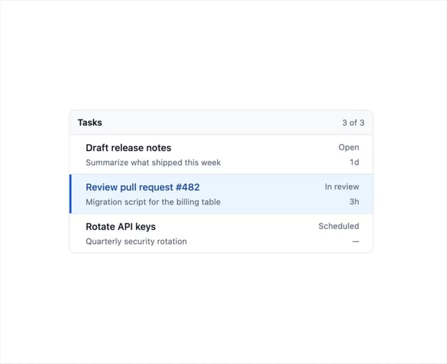 List — Surface component for React & Tailwind by keshon