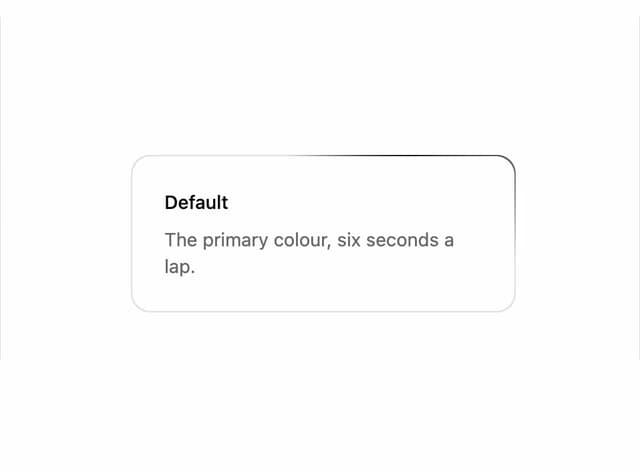 Animated Border — Glow component for React & Tailwind by kevingirelli