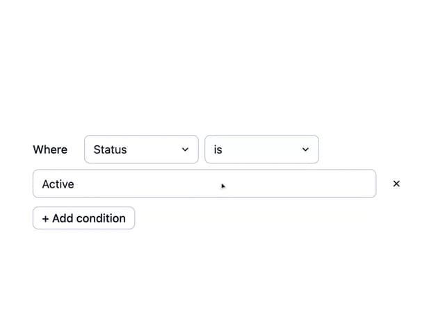 Filter Builder