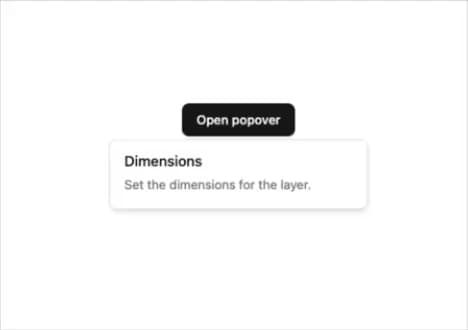 Popover